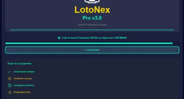 Lotonex Pro, IA para Lotofácil, desdobramento e muito mais!