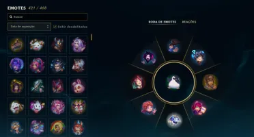 Conta League Of Legends + Valorant (1067 Skins)