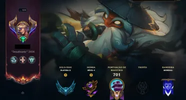 Conta League Of Legends + Valorant (1067 Skins)