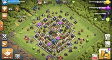Coc Cv 12 Semi Full - Lvl 146 - Preço Baixo