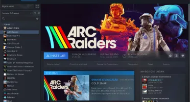 Conta Da Steam Full Acesso, Arc Raiders, Rust, Gta 5 E Outro