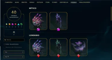 Conta League of Legends