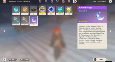 GENSHIN IMPACT CONTA COM DILUC E VENTI + MUITOS PERSONAGENS