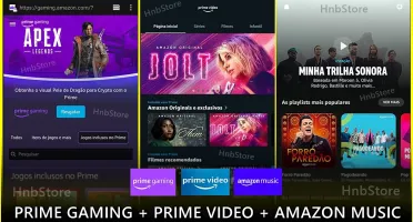 PRIME GAMING + PRIME VIDEO + AMAZON MUSIC - 30 DIAS