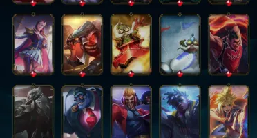 conta lol muita skin