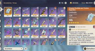 AR 48 NA - Ganyu + Childe + Keqing C1 + Arma 5