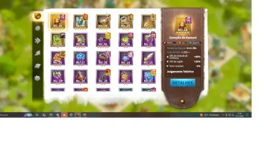 5 Contas Call Of Dragons uma 18m outra 16m e 3 Farmes
