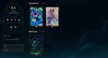 Conta Lol ex-Ouro 5