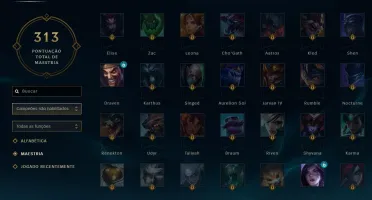 Conta Lol ex-Ouro 5