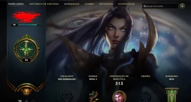 Conta Lol ex-Ouro 5
