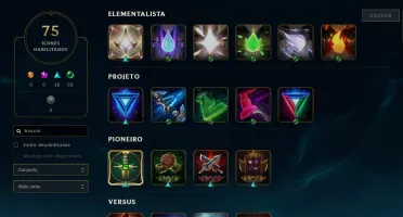 Conta Lol ex-Ouro 5