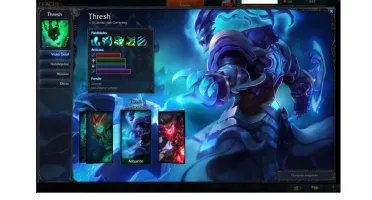 Conta League of legends com thresh campeonato///82 champs