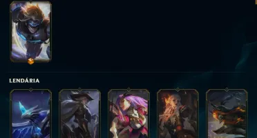 Conta de lol lvl 132 antiga