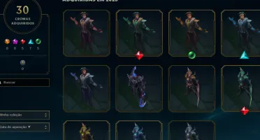 Conta de lol lvl 132 antiga