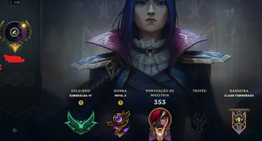 Conta de lol lvl 132 antiga