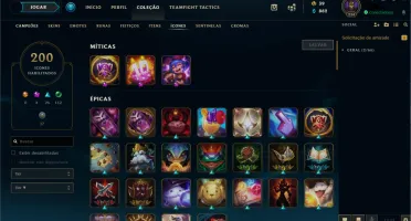 Conta - LOL - 294 Skins