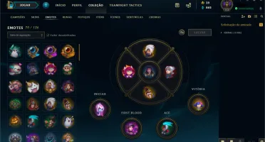 Conta - LOL - 294 Skins