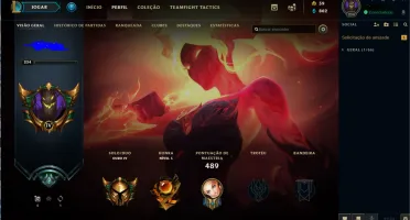 Conta - LOL - 294 Skins