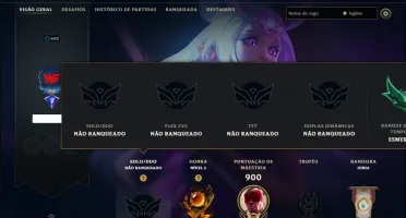 Unranked com TODOS os Champs e 222 Skins ( ADC / JG / MID )