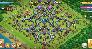 Vila CV13 Clash of Clans