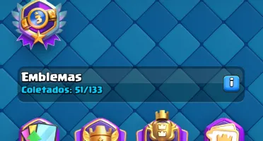 Conta de Clash Royale 6200 troféus+365 gemas