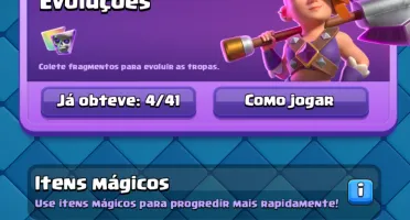 Conta de Clash Royale 6200 troféus+365 gemas