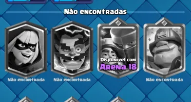 Conta de Clash Royale 6200 troféus+365 gemas