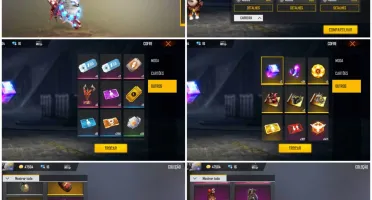 Free Fire Conta Full Gemada, única