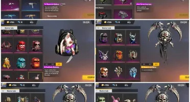 Free Fire Conta Full Gemada, única
