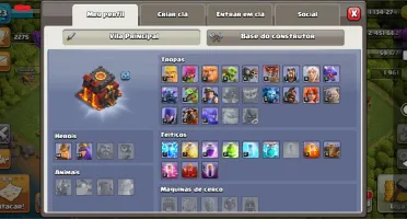 CONTA CLASH OF CLANS CV10