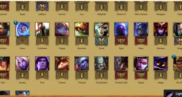 CONTA LOL PRATA IV 52 CHAMPS COM RUNAS AD E AP