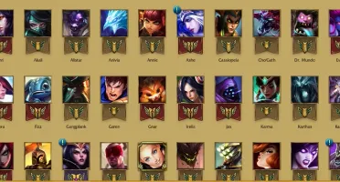 CONTA LOL PRATA IV 52 CHAMPS COM RUNAS AD E AP