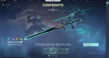Conta Valorant com variadas skins
