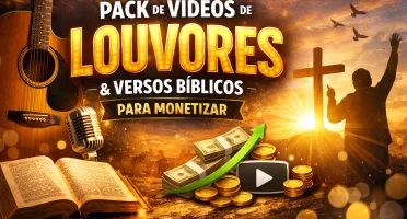 Pack Vídeos de Louvores e Versos Bíblicos Para Monetizar