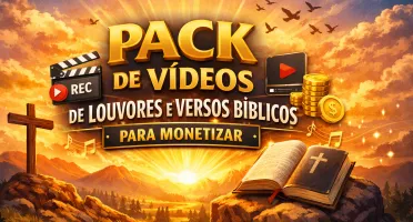 Pack Vídeos de Louvores e Versos Bíblicos Para Monetizar