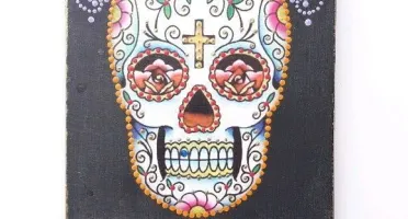 Porta Chave Caveira Mexicana #4