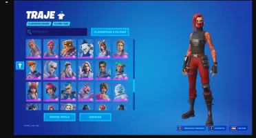 CONTA FORTNITE TODOS OS DADOS COM MAIS DE 170 SKINS