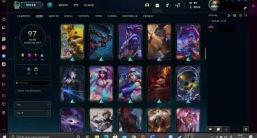 Conta com 97 e com neeko prestigio - lol