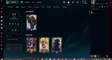 Conta com 97 e com neeko prestigio - lol