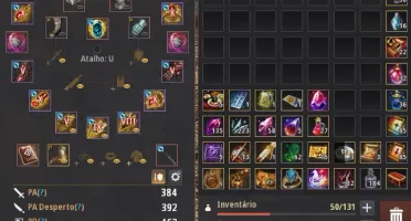 Conta bdo end game 853gs todos tesouros