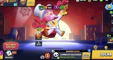 Conta Brawl Stars 26K+ 8 Lendárias 75 Brawlers
