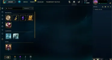 Conta De LOL Lv30 Unranked (Com Lendaria)