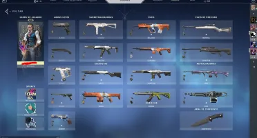 Conta NFA valorant, Level 78, Diamante 2, Vandal sublime
