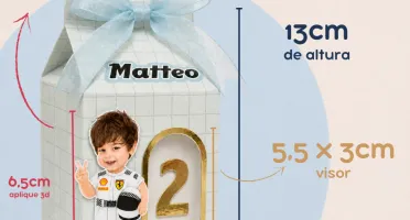 Caixa Milk com Visor 3D Personalizada