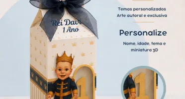 Caixa Milk com Visor 3D Personalizada