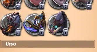 Conta Albion Base 100 em tudo, T8 em todas as coletas