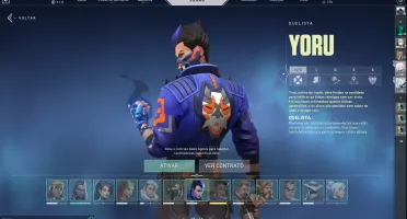 Conta de Valorant com bastantes skins