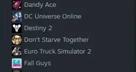 conta steam com 62 jogos (jogos bons + 5 reais da conta)