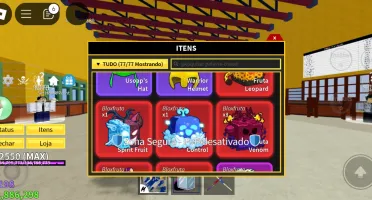 Conta de blox fruits