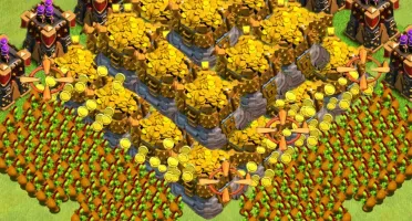 FARM DE 15 DIAS NA SUA CONTA CLASH OF CLANS 12H POR DIA